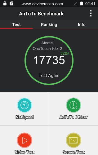 AnTuTu Alcatel OneTouch Idol 2