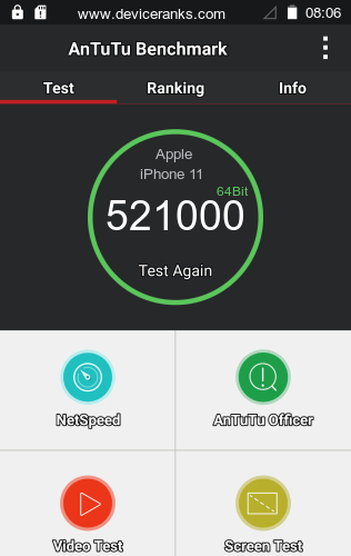 AnTuTu мобильный телефон Apple iPhone 11 AnTuTu Apple iPhone 11