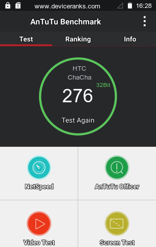 AnTuTu HTC ChaCha