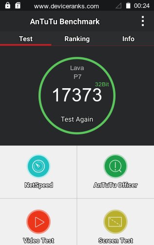 AnTuTu Lava P7