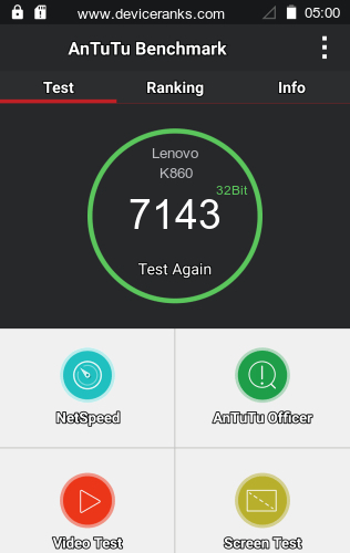 AnTuTu Lenovo K860