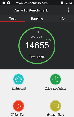 AnTuTu LG L90 Dual