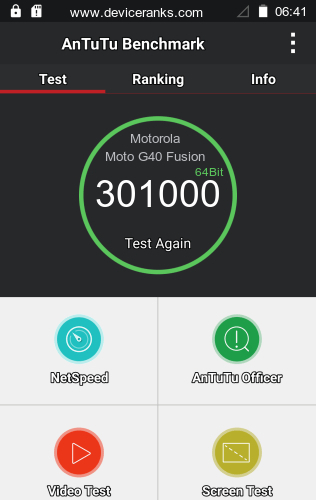 AnTuTu мобильный телефон Motorola Moto G40 Fusion AnTuTu Motorola Moto G40 Fusion