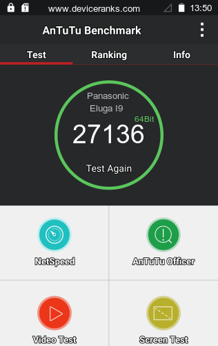 AnTuTu мобильный телефон Panasonic Eluga I9 AnTuTu Panasonic Eluga I9