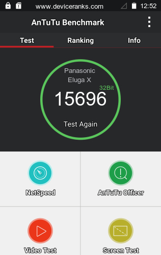 AnTuTu Panasonic Eluga X