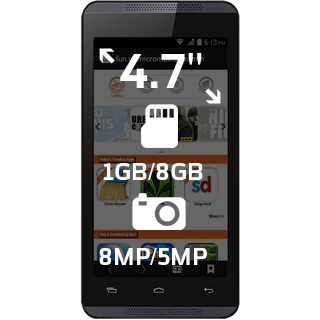 Micromax Canvas Fire 4G+ Q412